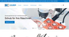 Desktop Screenshot of hauber-elektronik.de